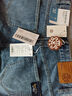 海瀾之家（HLA）牛仔褲男25春夏微彈時(shí)尚錐形九分褲子男夏季 藍灰牛過(guò)渡色（中）50 32 175/82A推薦127~134斤 曬單實(shí)拍圖