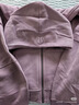 lululemon丨Scuba 女士超寬松款拉鏈連帽衫 LW3IG5S 蓮紫 XS /S 曬單實(shí)拍圖