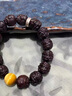 緣粹麒麟小葉紫檀手串男士佛珠文玩生肖黃虎眼石手鏈檀香木盤(pán)玩轉運珠 【屬馬】招財麒麟小葉紫檀手串 曬單實(shí)拍圖