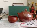 束氏丨京紅運真裸價(jià)·宜興手工紫砂壺茶具朱泥西施壺泡茶壺禮盒套組 曬單實(shí)拍圖