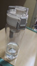 希樂(lè )Tritan塑料杯男運動(dòng)水瓶女高顏值戶(hù)外杯子便攜帶濾網(wǎng) 雪球白680ml 曬單實(shí)拍圖