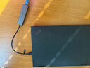 聯(lián)想（Lenovo）USB3.0分線(xiàn)器拓展塢擴展塢轉千兆網(wǎng)口RJ45有線(xiàn)網(wǎng)卡轉接頭筆記本電腦USB擴展器小新一拖四轉換器 曬單實(shí)拍圖