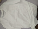布先生春夏季短袖T恤男士純棉小白T純色內搭打底衫 皓月白-V領(lǐng) 2XL(185) 曬單實(shí)拍圖