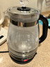 煮茶器養生壺噴淋式煮茶壺燒水壺電熱水壺蒸茶壺 蒸茶器 泡茶壺圍爐煮茶 1L煮茶器【防干燒保護】 【加厚高硼硅玻璃】 曬單實(shí)拍圖