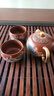 傳承令國潮文創(chuàng  )鎏金魚(yú)藻紋紫砂一壺兩杯茶壺套裝手工泡茶壺送老師長(cháng)輩 冠絕當世-紫砂一壺兩杯 201mL(含)-300mL(含) 曬單實(shí)拍圖