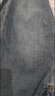 頂峰保羅（Dingfengbaoluo）水洗復古牛仔褲男士春季寬松直筒休閑長(cháng)褲子男74青藍L 曬單實(shí)拍圖