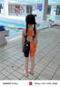 浩沙（hosa）【FINA認證】?jì)和B體五分泳衣女孩青少年訓練專(zhuān)業(yè)游泳比賽泳裝 曬單實(shí)拍圖