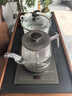 FUNORK全自動(dòng)上水電熱水壺 茶臺燒水壺家用辦公一體機茶桌茶幾嵌入式茶具電茶爐套裝 RY-10鈦灰色清潔款 曬單實(shí)拍圖