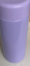 特百惠（Tupperware）小巧瓶316L不銹鋼保溫杯190ml水杯子男女學(xué)生便攜直飲杯 冰沙紫 曬單實(shí)拍圖