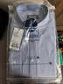 納維凱爾意大利小帆船男25秋款全棉長(cháng)袖襯衫純色牛津紡耐磨襯衣1233000221 曬單實(shí)拍圖