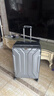新秀麗（Samsonite）行李箱20+28英寸拉桿箱雙尺寸套裝箱旅行箱包TS7銀色密碼箱 曬單實(shí)拍圖