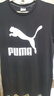 彪馬（PUMA）休閑黑色短袖T恤男女情侶款春季印花運動(dòng)上衣 532279 黑色-01 M (175/96A) 曬單實(shí)拍圖