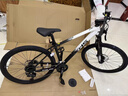 喜德盛（xds）山地自行車(chē)25款逐日700越野車(chē)18速成人青少年變速單車(chē)白黑17寸 曬單實(shí)拍圖