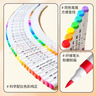 真彩（TRUECOLOR）48色軟頭丙烯馬克筆小學(xué)生幼兒園兒童美術(shù)專(zhuān)用畫(huà)筆不透色可疊色硬頭可水洗無(wú)毒桶裝涂鴉ZCA-9189 曬單實(shí)拍圖