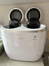 美的（Midea）雙子座 波輪洗衣機全自動(dòng) 1KG迷你內衣洗 分區洗衣機 專(zhuān)業(yè)除菌螨 MNBB10VH70E 以舊換新 曬單實(shí)拍圖