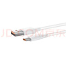 華為原裝6A數據線(xiàn) USB Type-A轉USB Type-C/1m線(xiàn)長(cháng)/支持66W（11V6A）充電 白色CC790 曬單實(shí)拍圖