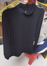 布先生小高領(lǐng)加厚保暖長(cháng)袖打底T恤男秋冬打底衫 鋼琴黑 L/175  曬單實(shí)拍圖