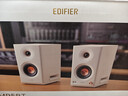 漫步者（EDIFIER）MR5BT無(wú)線(xiàn)藍牙音箱2.0 高保真HIFI音質(zhì) 電腦電視音響 桌面音響 白色 曬單實(shí)拍圖