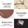 創(chuàng  )意云朵雙面鐘表家用拐角轉角掛鐘客廳掛墻奶油風(fēng)免打孔時(shí)鐘靜音 雙面轉角云朵款 24*56 曬單實(shí)拍圖