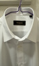雅戈爾（YOUNGOR）26年春夏新品純色DP免燙襯衫棉質(zhì)抗皺易打理長(cháng)袖襯衫男 白色 38 曬單實(shí)拍圖