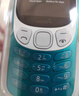 諾基亞（NOKIA）3210 4G 移動(dòng)聯(lián)通電信廣電全網(wǎng)通 2.4英寸雙卡雙待 直板按鍵學(xué)生功能機備用手機 藍色 曬單實(shí)拍圖