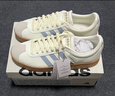 adidas「T頭鞋」VL COURT 2.0復古休閑板鞋德訓鞋阿迪達斯輕運動(dòng)   漢玉白/藍色/金色 (推薦女生買(mǎi)小半碼)   36 曬單實(shí)拍圖