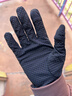 京東京造防曬手套騎行冰絲涼感秋季 自行車(chē)電瓶車(chē)男女戶(hù)外防紫外線(xiàn) 黑色M 曬單實(shí)拍圖