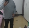 京東京造搖粒絨外套防靜電抓絨衣保暖衛衣夾克男女同款t恤打底 深灰色4XL 曬單實(shí)拍圖