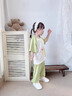 G.DUCK HELLO小黃鴨寶寶套裝夏男童短袖長(cháng)褲套裝女童寬松居家服套裝夏款套裝 鱷魚(yú) 多寶 100 曬單實(shí)拍圖