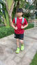 赤兔9pro兒童跑鞋男學(xué)生體側碳板跑步鞋女青少年透氣減震運動(dòng)鞋 赤兔9pro熒光綠（旋轉扣）F15 44 曬單實(shí)拍圖