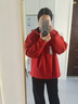駱駝（CAMEL）外套全地形夾克男女款防風(fēng)防水戶(hù)外服 J35CW1L0032 耀眼紅 S 曬單實(shí)拍圖