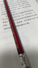 得力（deli）連中三元考試涂卡鉛筆 白色無(wú)印風(fēng)大容量2B自動(dòng)鉛筆 內置3根芯 12支/盒SH152 曬單實(shí)拍圖