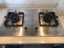 櫻花（SAKURA）燃氣灶家用天然氣灶雙灶臺嵌兩用5.2kW大火力猛火灶多尺寸可安裝TSC01天 曬單實(shí)拍圖