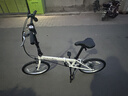 大行（DAHON）經(jīng)典D6折疊自行車(chē)20英寸6速成人休閑單車(chē) KBC061 白色 曬單實(shí)拍圖