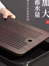 八千行茶盤(pán)托盤(pán)帶排水家用竹木小型茶臺一體式功夫干泡茶杯瀝水茶具配件 曬單實(shí)拍圖