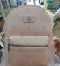 Dickies雙肩包女生背包輕便百搭可愛(ài)經(jīng)典書(shū)包時(shí)尚滿(mǎn)印通勤旅行包肉桂粉 曬單實(shí)拍圖