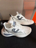 LRTH增高鞋男士隱形內增高男鞋春夏季透氣休閑運動(dòng)鞋男百搭老爹鞋子男 白色增高8cm 41 曬單實(shí)拍圖