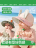 Kocotreekk樹(shù)嬰兒防曬帽防紫外線(xiàn)寶寶遮陽(yáng)帽軟檐鴨舌帽春夏企鵝團團S 曬單實(shí)拍圖