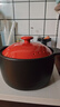 蘇泊爾（SUPOR）砂鍋煲湯鍋陶瓷燉湯鍋家用沙鍋耐高溫不開(kāi)裂煲仔飯鍋具燃氣灶專(zhuān)用 【多人選擇】適用3-5人 容量 4.5L 曬單實(shí)拍圖