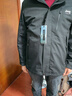 JEEP SPIRIT吉普夾克男春秋季韓版工裝三合一搖粒絨沖鋒外套男裝 黑色 XL 曬單實(shí)拍圖