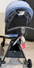 昆塔斯（Qtus）Q10 Jay飛鳥(niǎo)360度雙向高景觀(guān)嬰兒推車(chē)輕便折疊0-3歲長(cháng)春花藍 曬單實(shí)拍圖