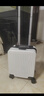 琮達行李箱小型可登機箱男女士?jì)和瓧U箱旅行箱免托運次日達密碼皮箱 米白色14英寸20x30x40【帶杯架+手機支架】 14英寸 高配3節拉桿出差旅游大容量可上飛機登機箱 曬單實(shí)拍圖
