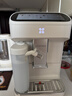 咖啡自由（KAxFREE）咖啡機 家用全自動(dòng)咖啡機現磨冷萃意式 大屏觸控 雙溫雙萃 SF1 Max 月白 曬單實(shí)拍圖