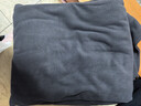 京東京造長(cháng)袖t恤男打底衫搖粒絨秋冬加絨保暖衛衣內搭衣服男裝半拉鏈 灰XL 曬單實(shí)拍圖