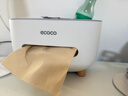 ecoco紙巾盒高級感客廳茶幾抽紙盒家用桌面遙控器收納盒紙抽盒2009灰 曬單實(shí)拍圖