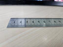 尺子鋼直尺鋼尺不銹鋼加厚直尺多功能學(xué)生測量工具繪圖專(zhuān)用量角器 加厚不銹鋼直尺【30cm】 曬單實(shí)拍圖