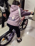 鳳凰官方旗艦店兒童自行車(chē)男女變速青少年學(xué)生山地車(chē)碟剎賽車(chē) 星際 粉紫【單速】輻條輪 20寸【適合125-160cm】 曬單實(shí)拍圖