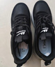 回力男鞋春夏季新款軟底百搭運動(dòng)休閑健步鞋 1912 黑色 42 曬單實(shí)拍圖