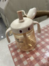 貝因美兒童牛奶杯一歲以上嬰兒吸管水杯寶寶學(xué)飲杯帶刻度直飲杯子喝奶瓶 曬單實(shí)拍圖