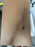 駱駝（CAMEL）復古擦色牛皮耐磨軟底大頭休閑商務(wù)皮鞋男 G13S201051 黃棕 41 曬單實(shí)拍圖